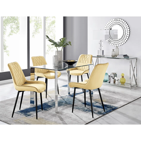 Wellsburg 4 - Person Dining Set