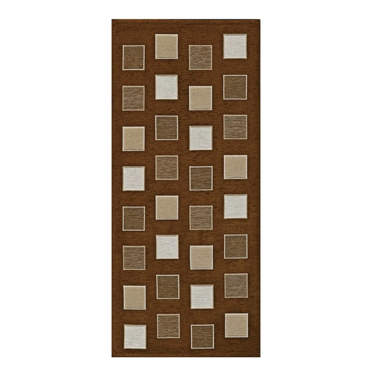 Carrieann Hooked Brown Rug