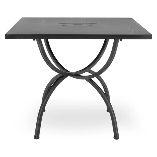 Branum Stainless Steel Bistro Table