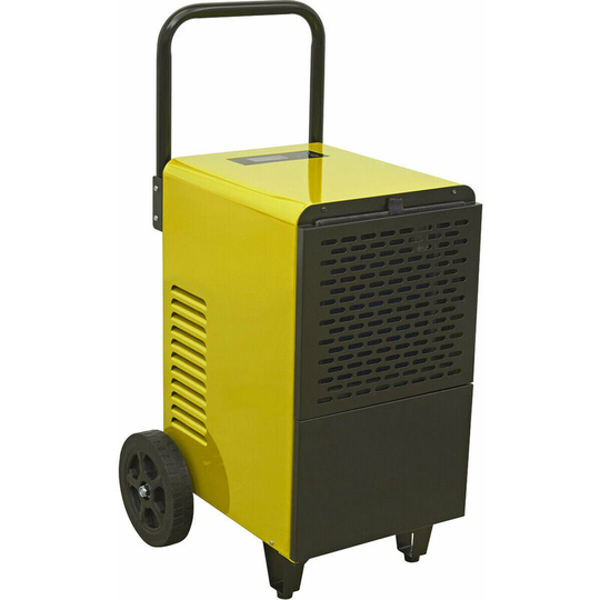 Loops - 50 Litre Industrial Dehumidifier - Auto Defrost - Carbon Air Filter - 100V