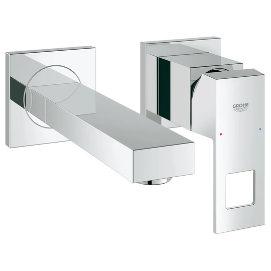 Eurocube Wall Mounted Basin Mixer