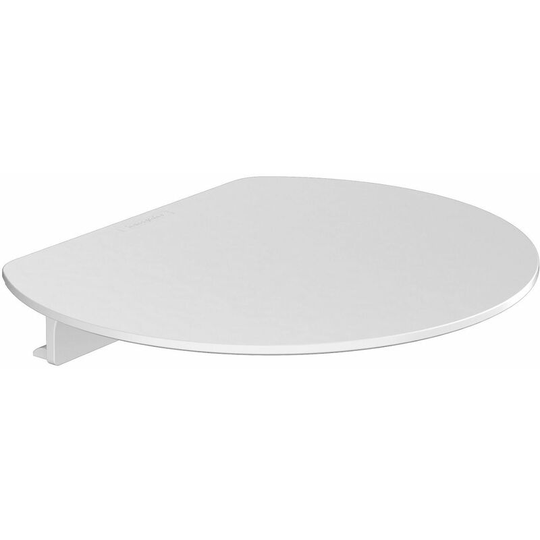WallStoris Bathroom Shelf Matt White Modern Easy Install Accessory - White - Hansgrohe