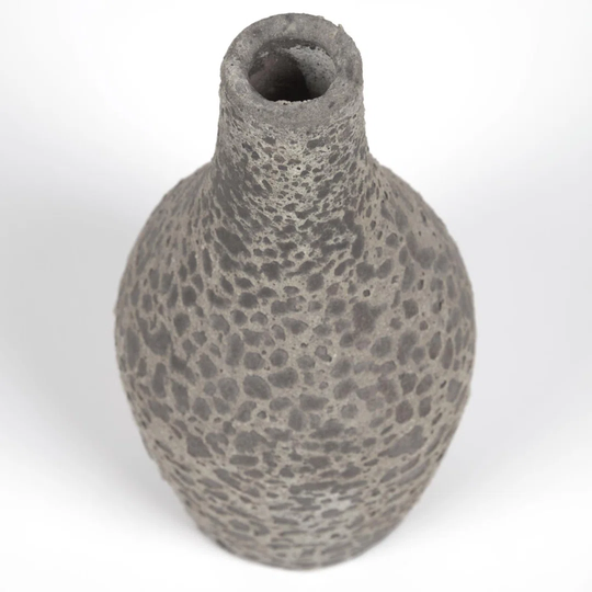 28Cm Grey Ceramic Table Vase