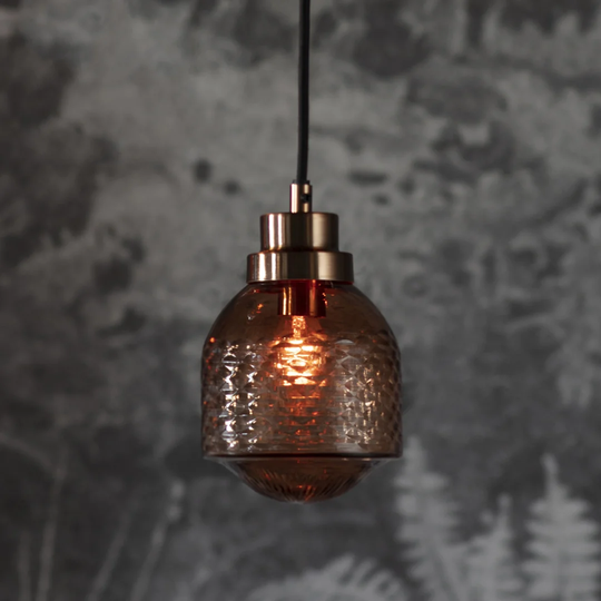 Bruno 1-Light Jar Pendant