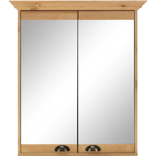 Tamsin 72cm x 83.5cm Surface Mount Mirror Cabinet with LED Lighting