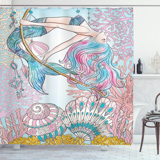 Marsily Polyester Shower Curtain