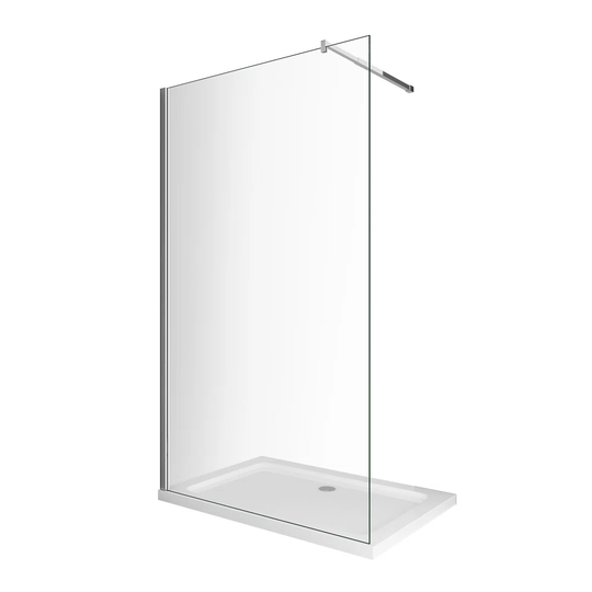 Girlean Rectangular Walk In Shower Enclosure - 2000 x 900 mm