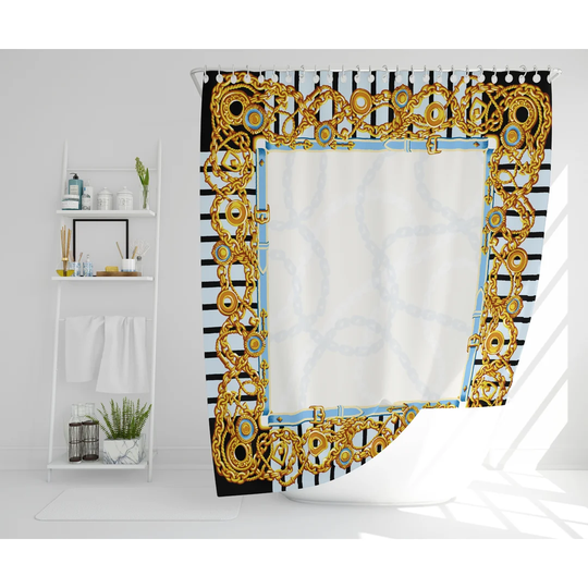 Joetta Polyester Shower Curtain Set