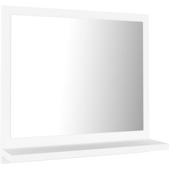 Bathroom Mirror White 40x10.5x37 cm Engineered Wood vidaXL - White
