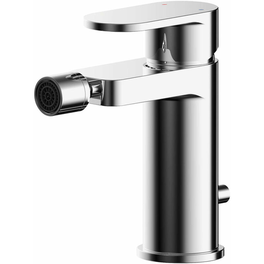Nuie - Binsey Mono Bidet Mixer Tap with Pop-up Waste - Chrome
