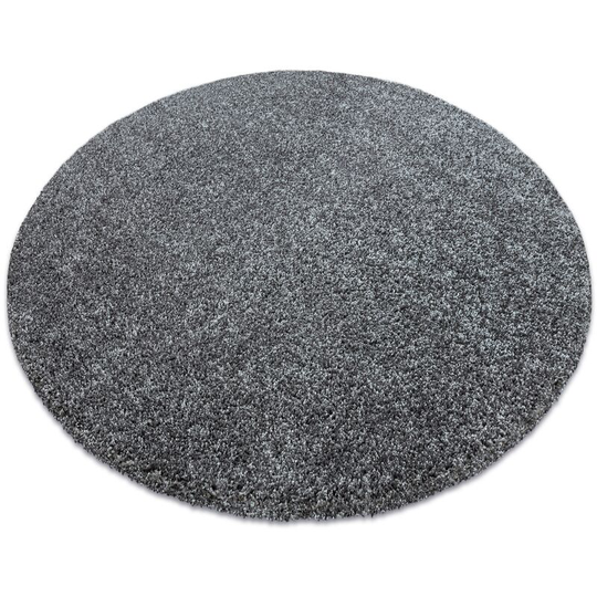 Modern washing carpet ILDO 71181070 circle anthracite grey gray round 80 cm