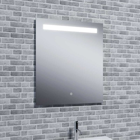 Reflections Islay, Modern Illuminated Bathroom led Mirror / Touch Sensor and Demister, 500mm (w) x 700mm (h)