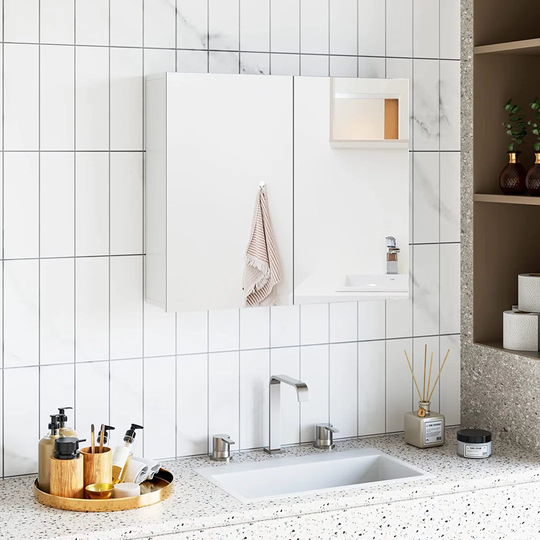 Delvecchio 70cm x 59cm Surface Mount Mirror Cabinet