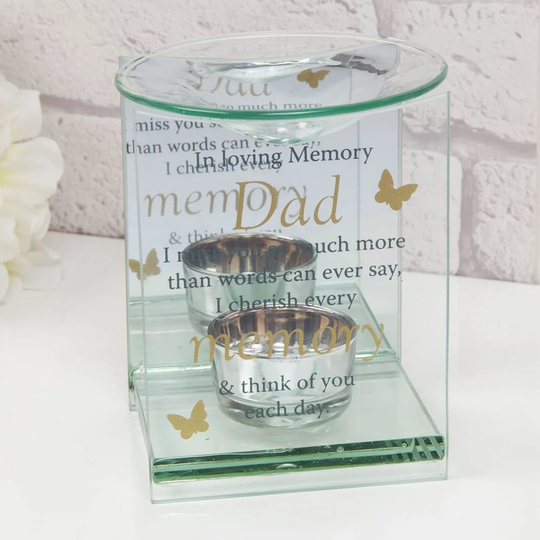 Thoughts of You Dad Glass Tealight