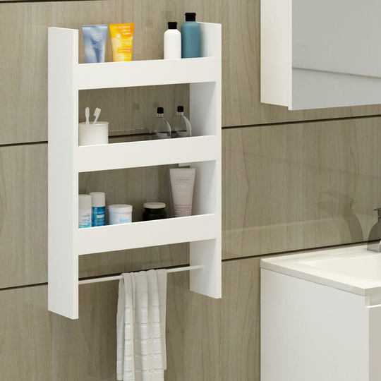 Alisa Bathroom Storage Towel Holder Organizer