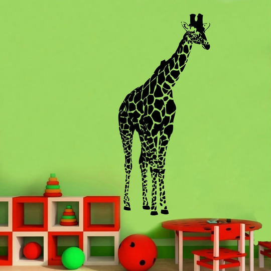 Giant Giraffe Decal Wall Sticker