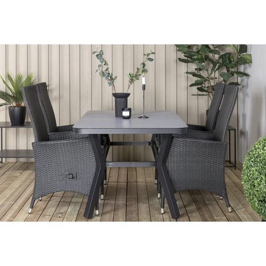 Suffield Dining Set with 4 Chairs