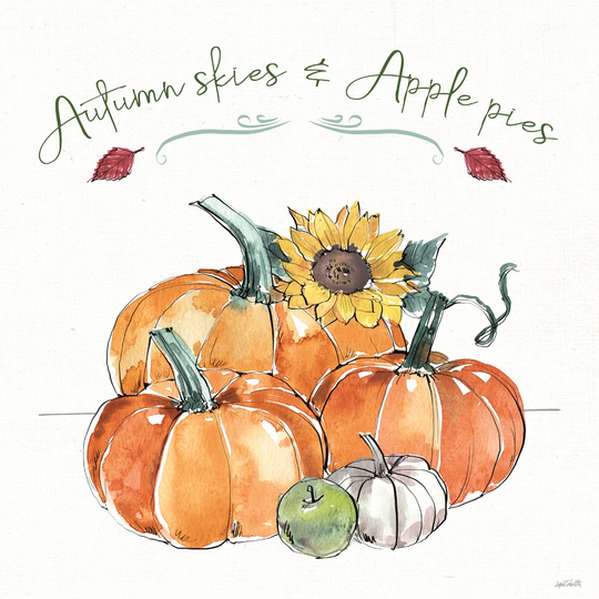 Country Harvest III by Anne Tavoletti - Wrapped Canvas Graphic Art