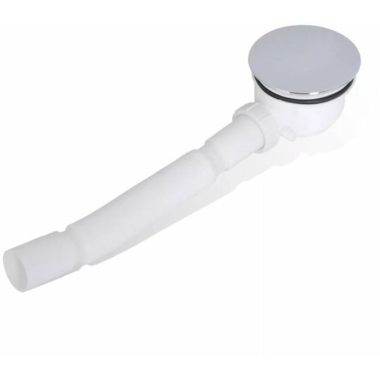 Fast Flow Waste Trap Drain & Flexible Hose for Enclosure Tray VDTD03510