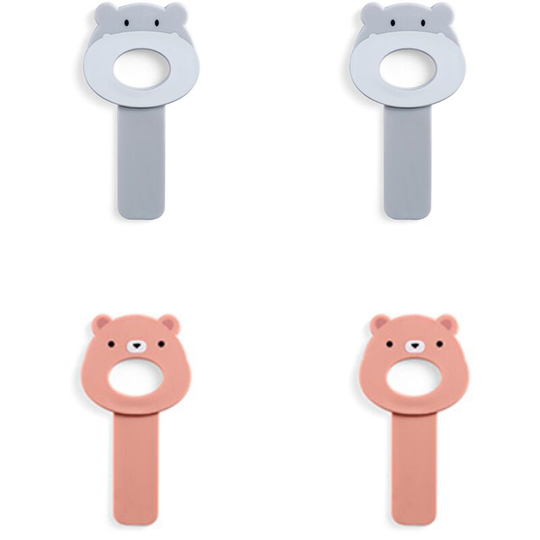 4pcs Portable Toilet Seat Cover Lifter Toilet Cover Lifter Portable Toilet Handle Lifter Flip Lifter Cover Lifter