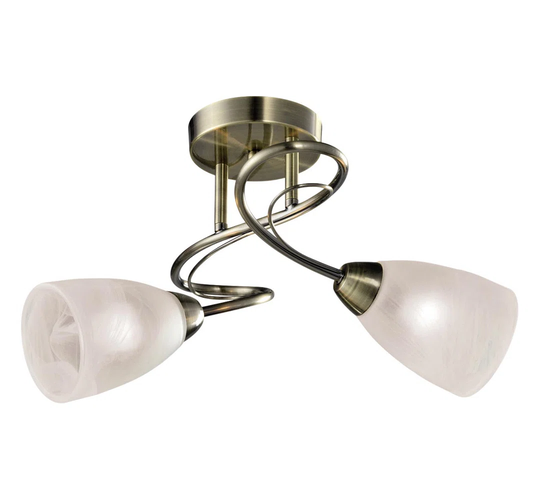 Adita 2-Light 38cm Flush Mount