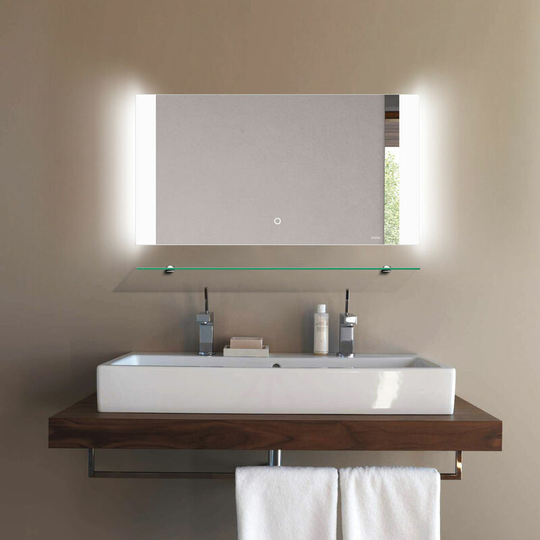 Westbury led Bathroom Mirror with Sensor and Demister 450mm h x 850mm w - Verona