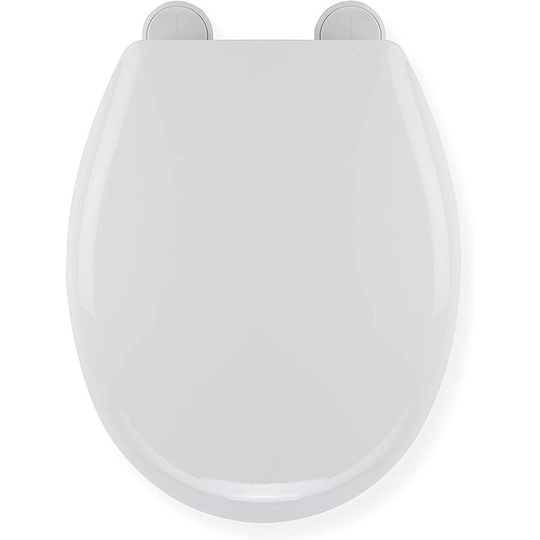 Sit-Tight Huron Toilet Seat, White - Croydex