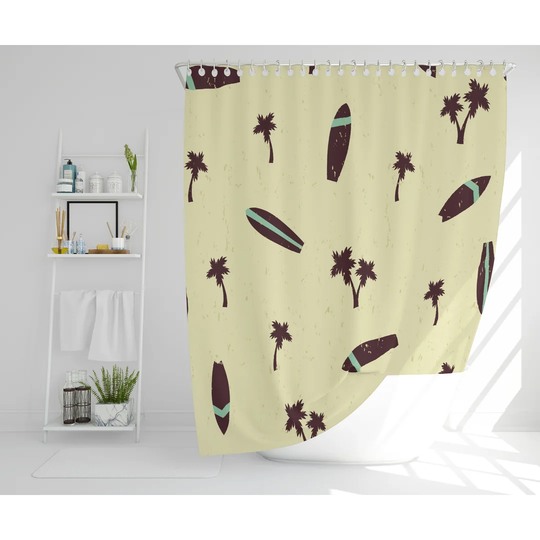 Deja Polyester Shower Curtain