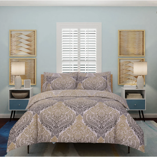 Hafer 180 TC Egyptian Quality Cotton Duvet Cover Set