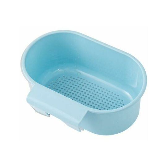 BlueStrainer Basket Kitchen FoodPlastic Sink Drain Waste Leftover Food Catchers11