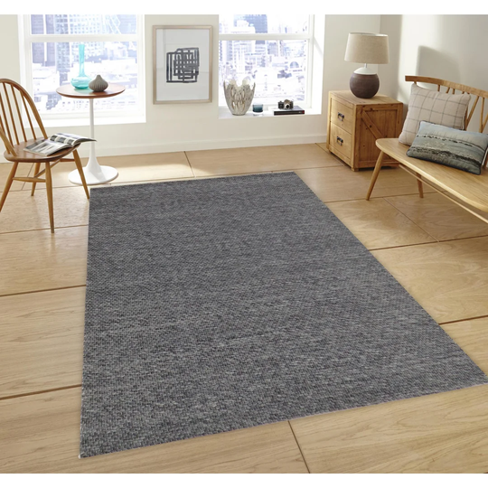 Jovan Wool Dark Grey Rug