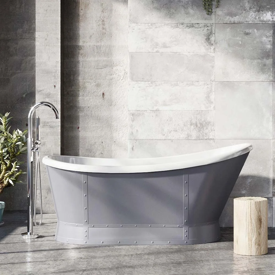 Littrell 1676 mm x 780 mm Freestanding Bathtub