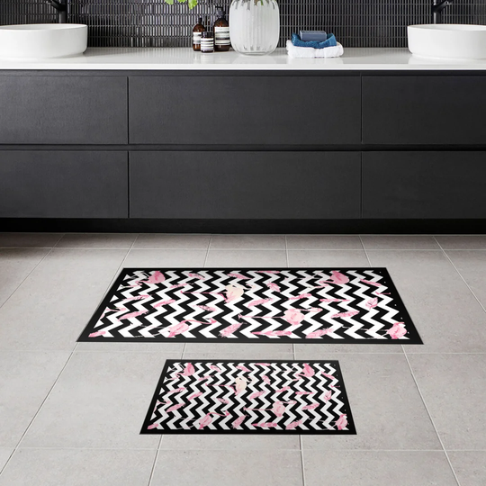 Vieux 2 Piece set Rechtangle Bath Mat