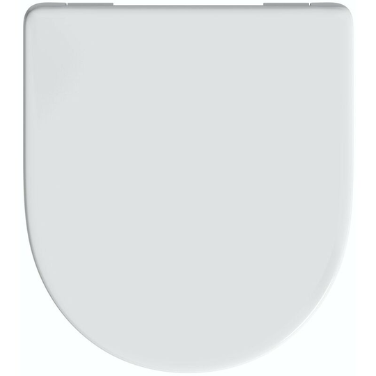 Thermoset soft close seat with quick release function - White - Mode