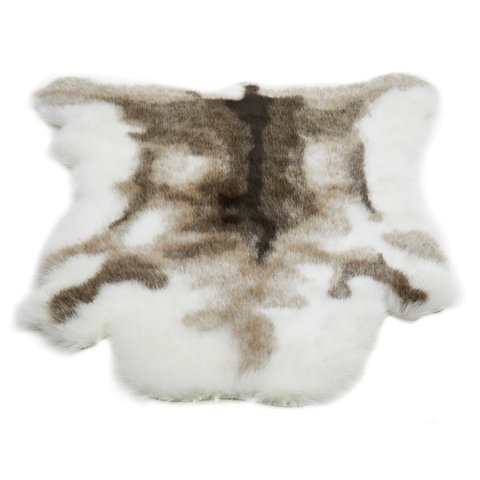 Reindeer Power Loom Grey Rug