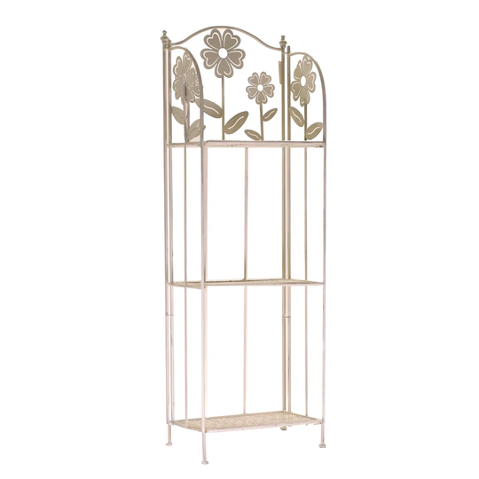 Logsdon 124cm 3 shelf Shelving Unit