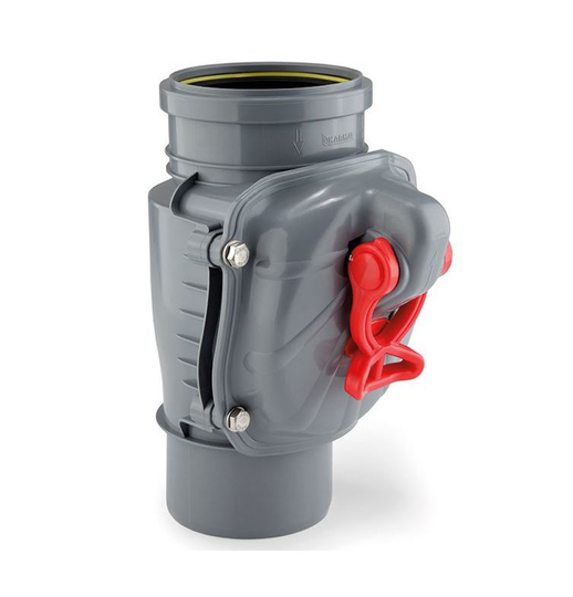 110mm Vertically Assembled Anti Flooding Backwater Valve Backflow Prevention