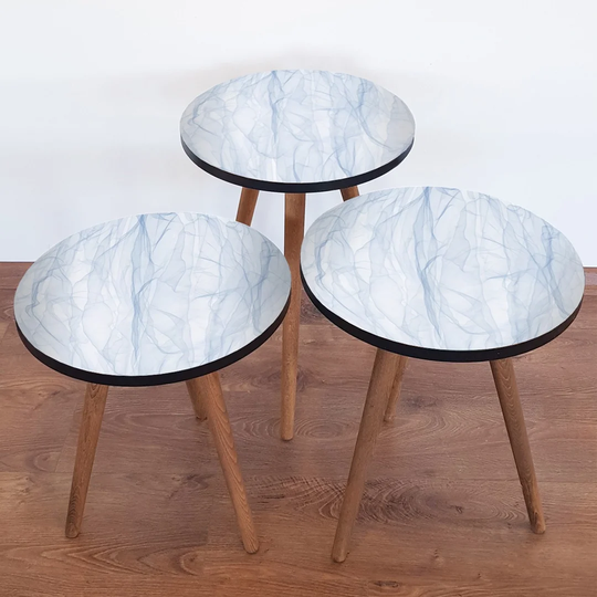 Valorie 3 Piece Nest of Tables