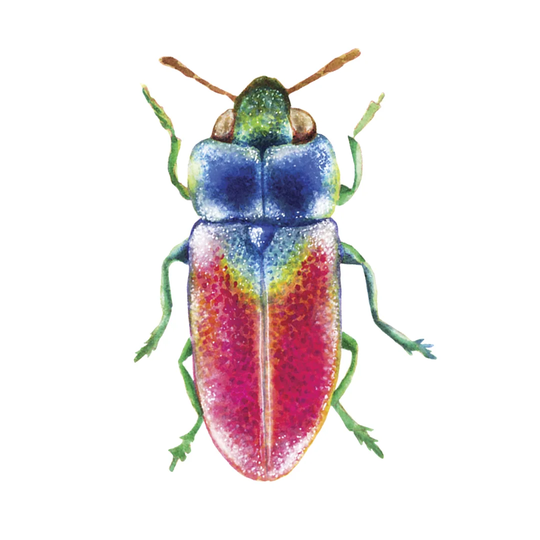 Buggin out III by Larisa Hernandez - Wrapped Canvas Painting