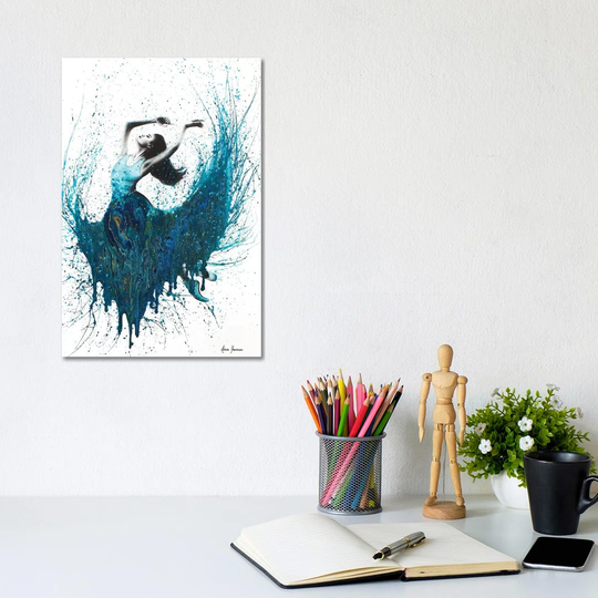 Ocean Gem Dance by - Wrapped Canvas Graphic Art