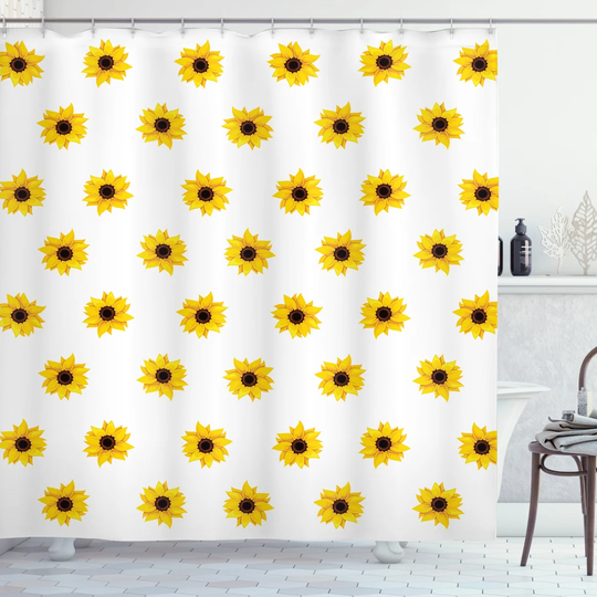 Bhojaram 13 Piece Polyester Shower Curtain Set