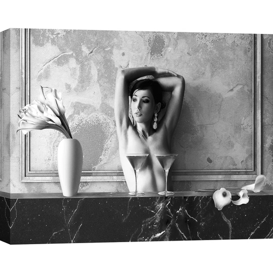 "Cocktail For Two (BW)" By Julian Lauren (BW)
