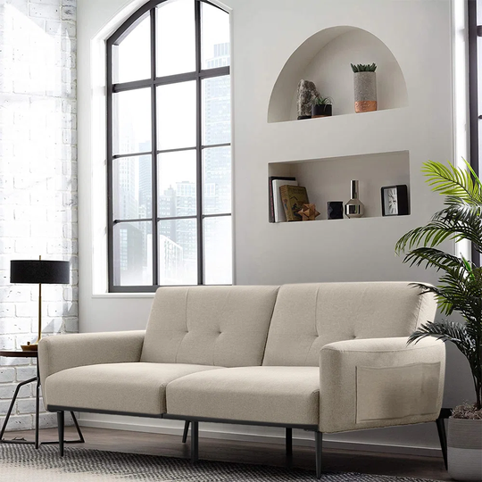 Hewson 3-Seater Clic Clac Sofa Bed