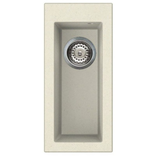 Quadra 50 Granite Cream Single Bowl Undermount Sink - Reginox