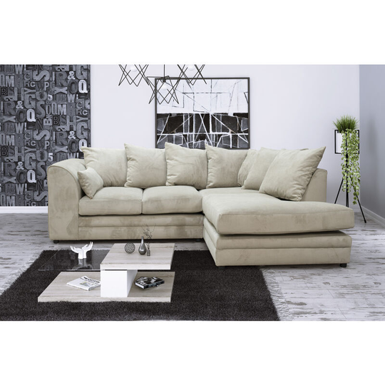 Kensington Right Hand Facing Corner Sofa - Beige
