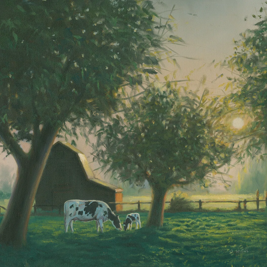 Farm Life IV by Anne Tavoletti - Wrapped Canvas Painting