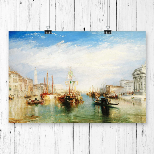 Venice from the Porch of Madonna' by J.M.W. Turner Wall Art
