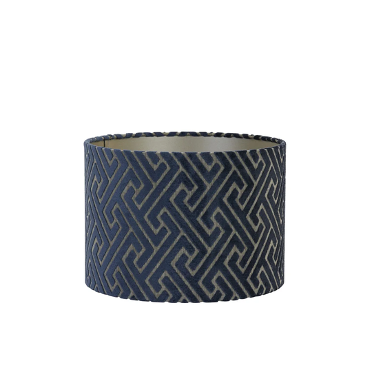 Maze 40cm Cotton Drum Lamp Shade