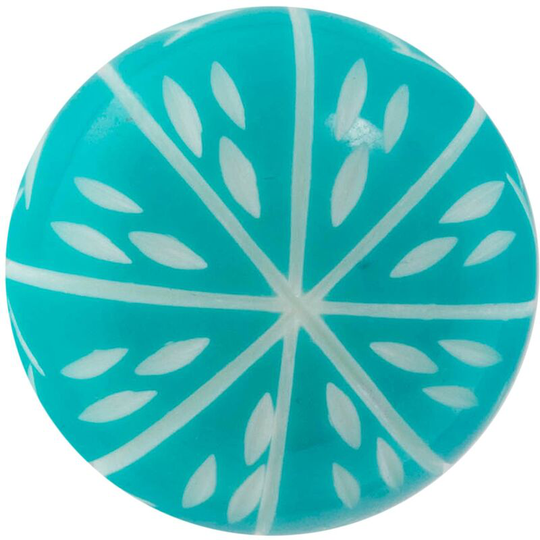 Resin Cabinet Knob - Turquoise - Nicola Spring