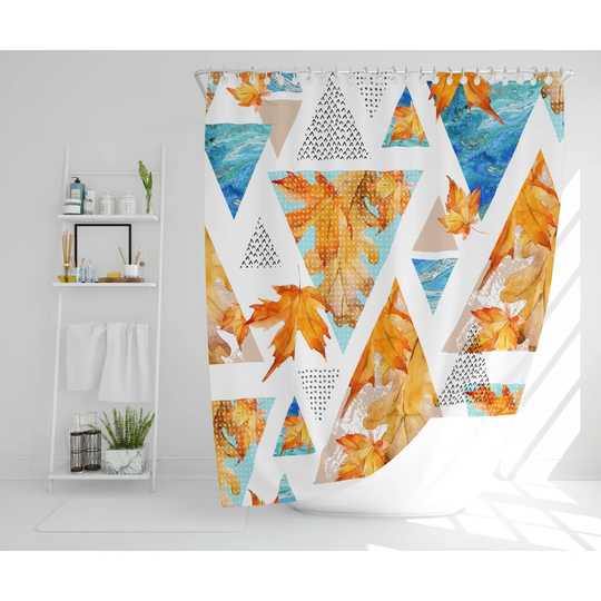 Nolan Polyester Shower Curtain